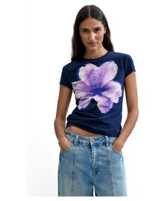 Women's Floral Print T-shirt