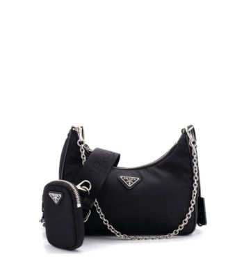 Small Re-Edition 2005 Shoulder Bag Tessuto