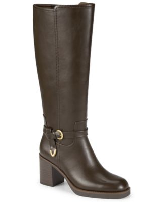 Women's Glenette Zipper Tall Round Toe Boots