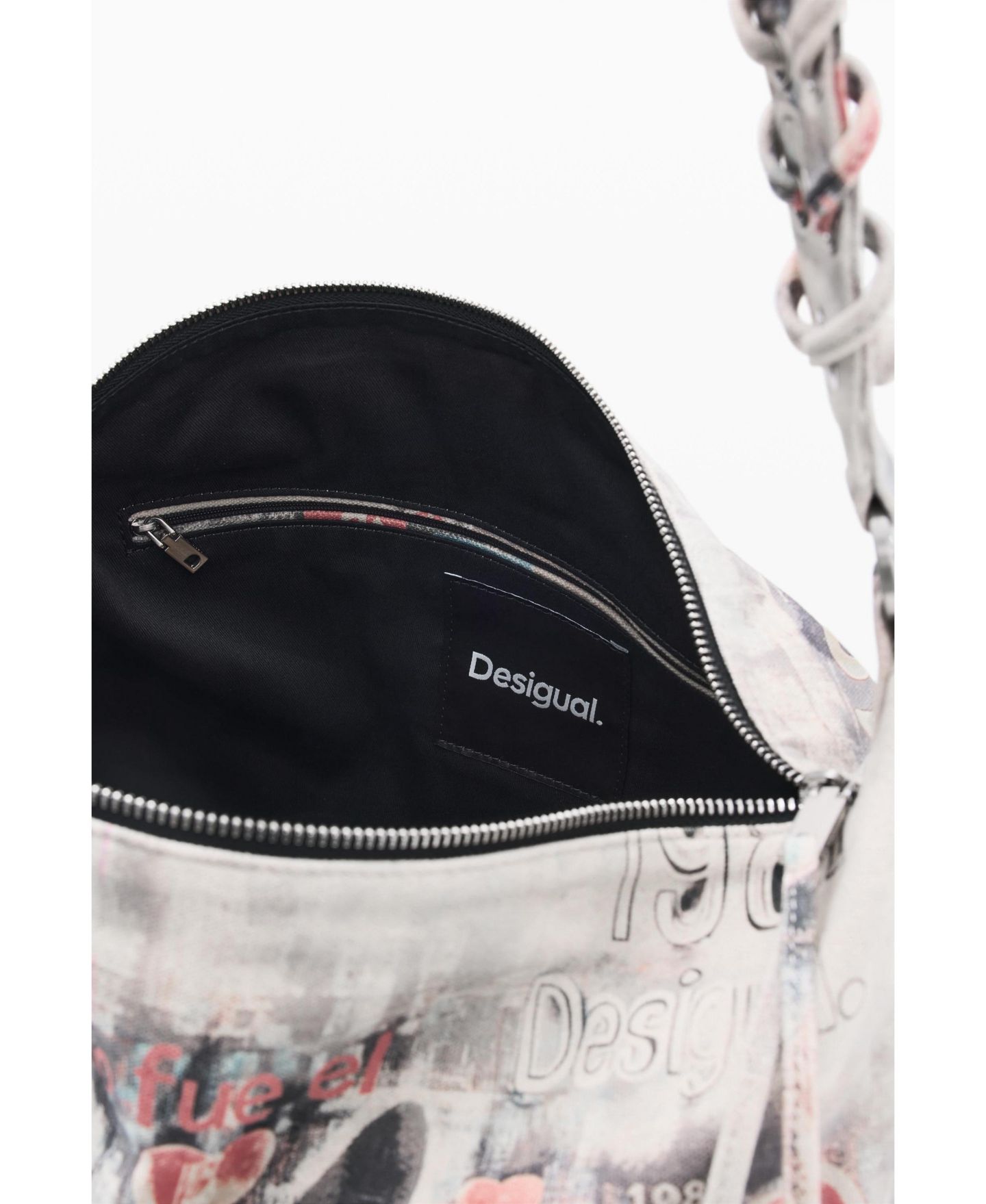 Женская сумка Desigual Large printed, цвет: Разноцветный — фото 4