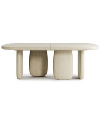 Arcadia 30" Wood Faux Stone Top Dining Table