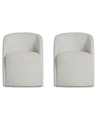 Arcadia 2-Piece Fully Upholstered Armchair Set