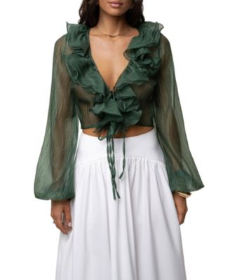 Women's Delilah Ruffled Top