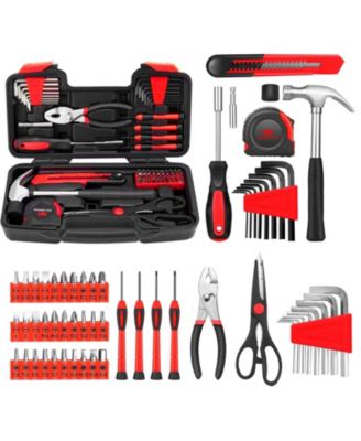 Home Tool Set Household Hand Kit Toolbox All Purpose Women Ladies