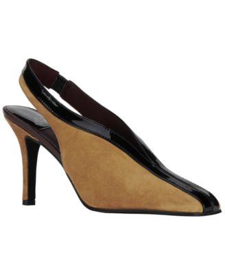 Women's Means Slingback Square Toe Pumps