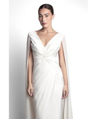 macys ivory dresses Women's Ivory/Cream Maxi Dresses