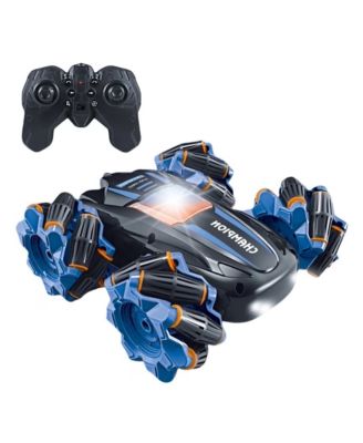 4WD RC Stunt Car with Lights 360degree(s) Spins Remote Control Toy for Boys Girls Kids