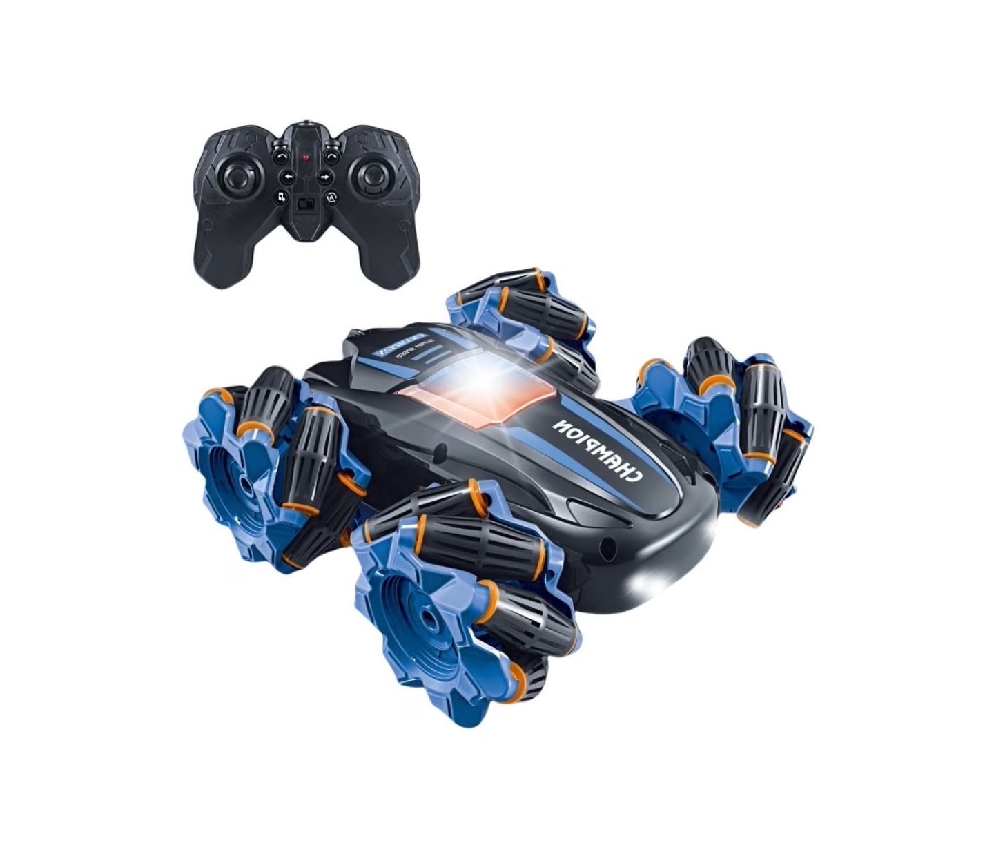 Детская игрушка Cowin 4WD RC Stunt Car with LED Lights and 360-Degree Spins — фото 1