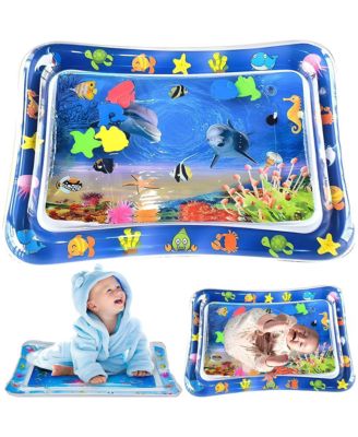 Tummy Time Baby Water Mat Inflatable Baby Toys for 3 6 12 Months