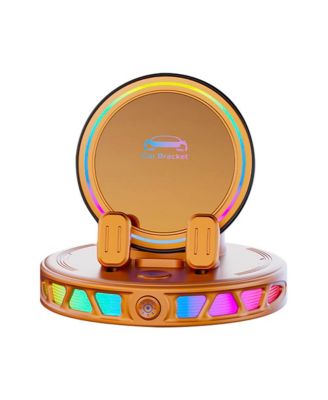 15W Wireless Car Charger - Auto-Clamping, 360degree(s) Rotation and RGB Light