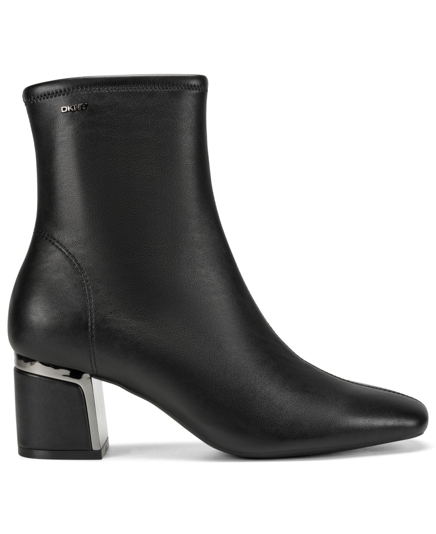 Женские ботинки DKNY Chiara Heeled Dress Booties, цвет: Чёрный — фото 5