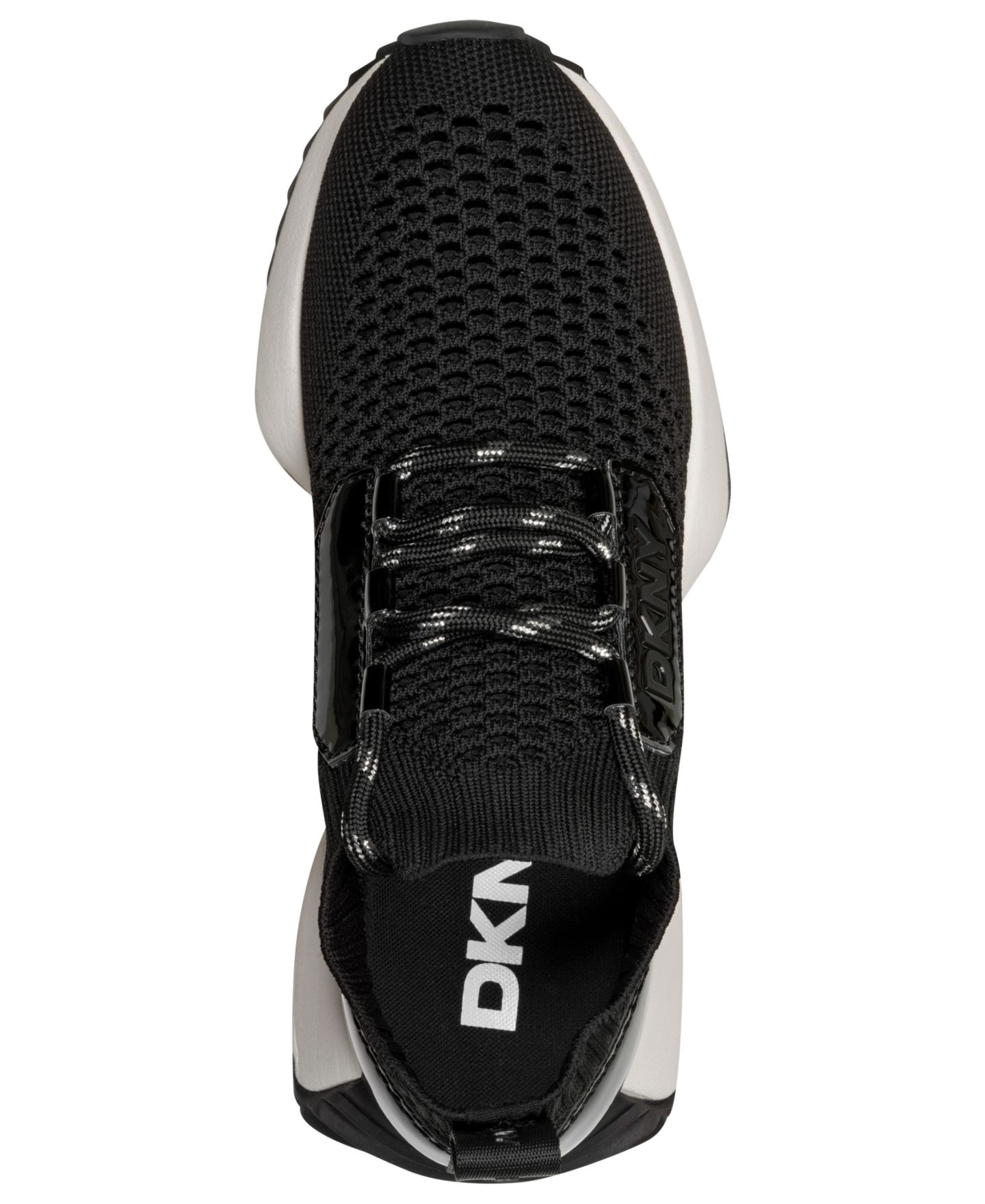 Женские кроссовки DKNY Nantes Lace-Up, цвет: Чёрный — фото 5