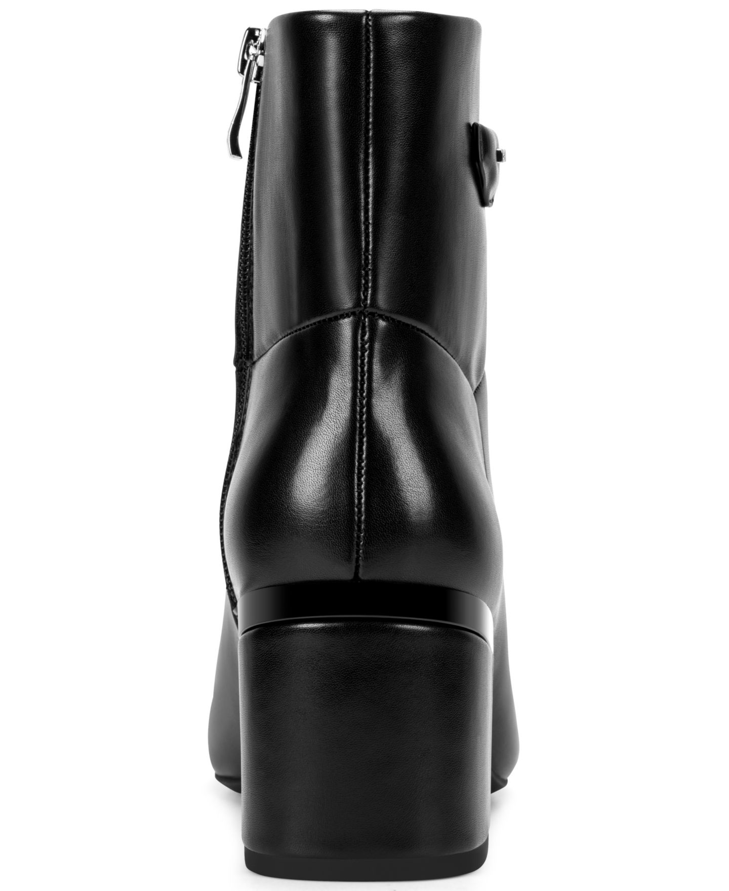 Женские ботинки DKNY Kendra Block Heel Dress Booties, цвет: Чёрный — фото 4