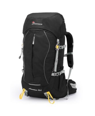 50 Liter Internal Frame Hiking Backpack with Rain Cover Outdoor Camping Backpack for Men Women