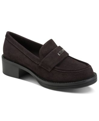 Women's Civelli Heeled Round Toe Slip-On Loafers