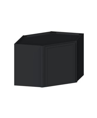 18 Inch Height Short Corner Wall Cabinets, Ready to Assemble Kitchen Cabinet with Solid Wood Frame, Soft-Close Slides and Hinge
