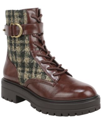 Women's Karla Lug Sole Lace Up Booties