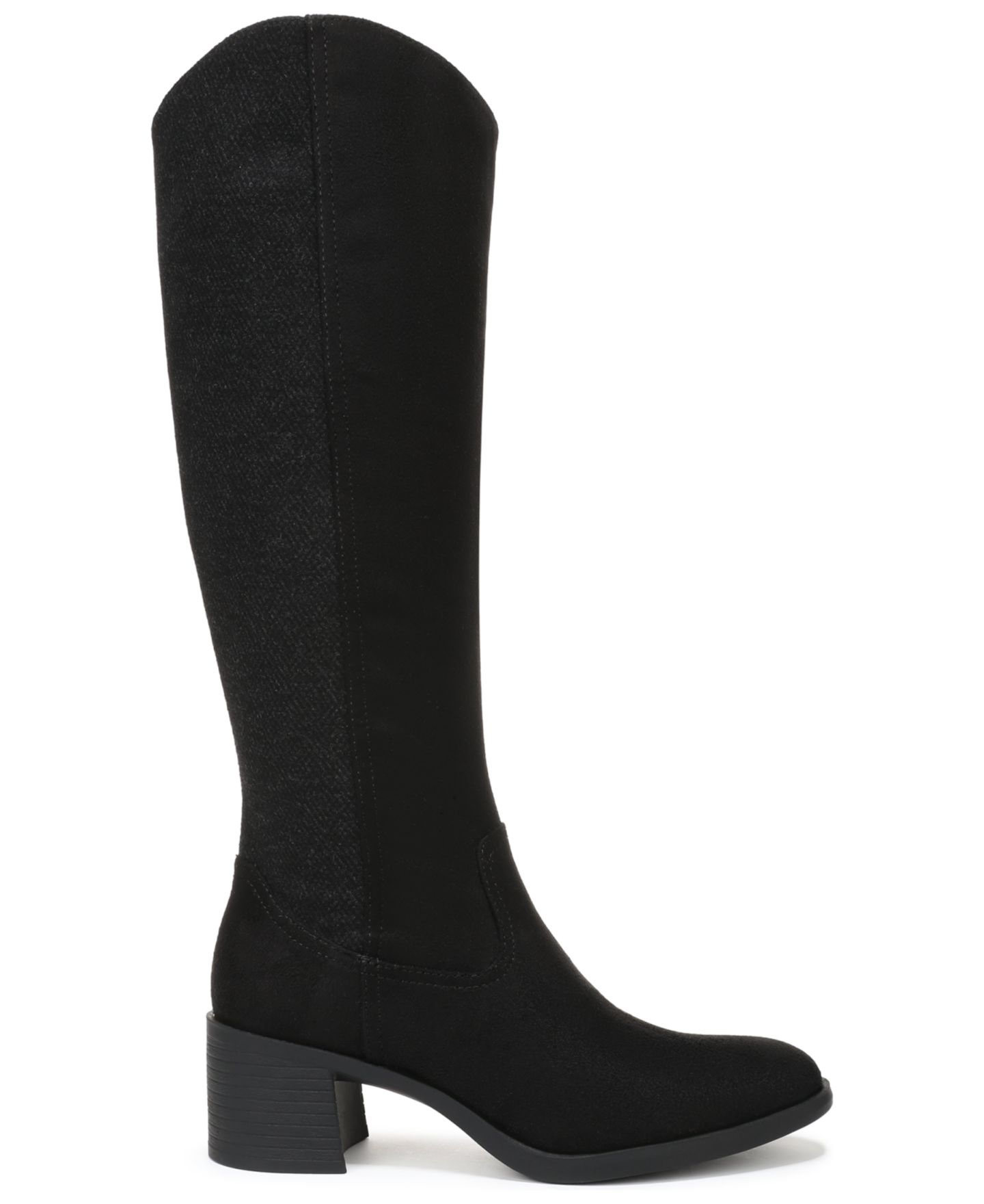 Женские ботинки LifeStride Joliet Zipper Wide Calf Tall, цвет: Чёрный — фото 2