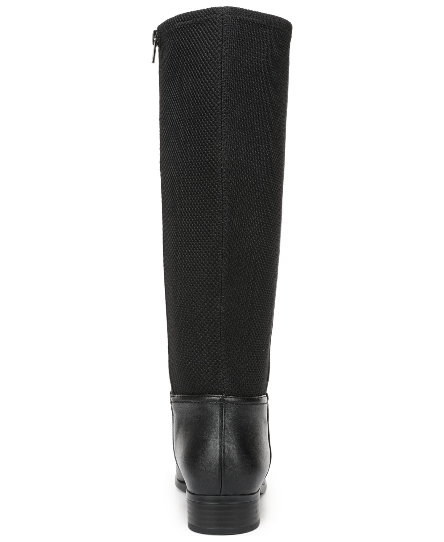 Женские ботинки LifeStride Sarah Zippper Wide Calf Tall, цвет: Чёрная искусственная кожа — фото 3