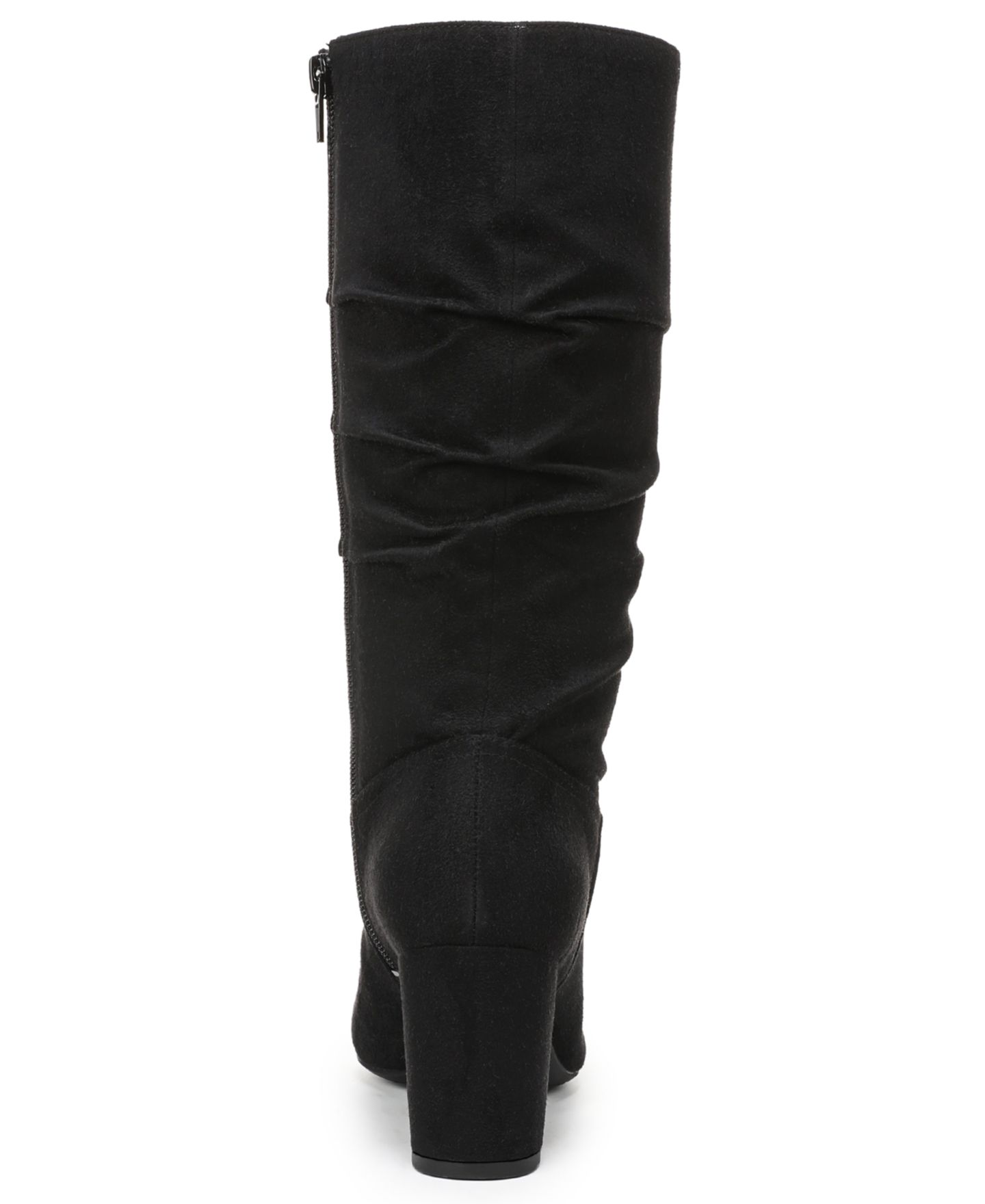 Женские ботинки LifeStride Renee Wide Calf Zipper Tall, цвет: Чёрный — фото 3