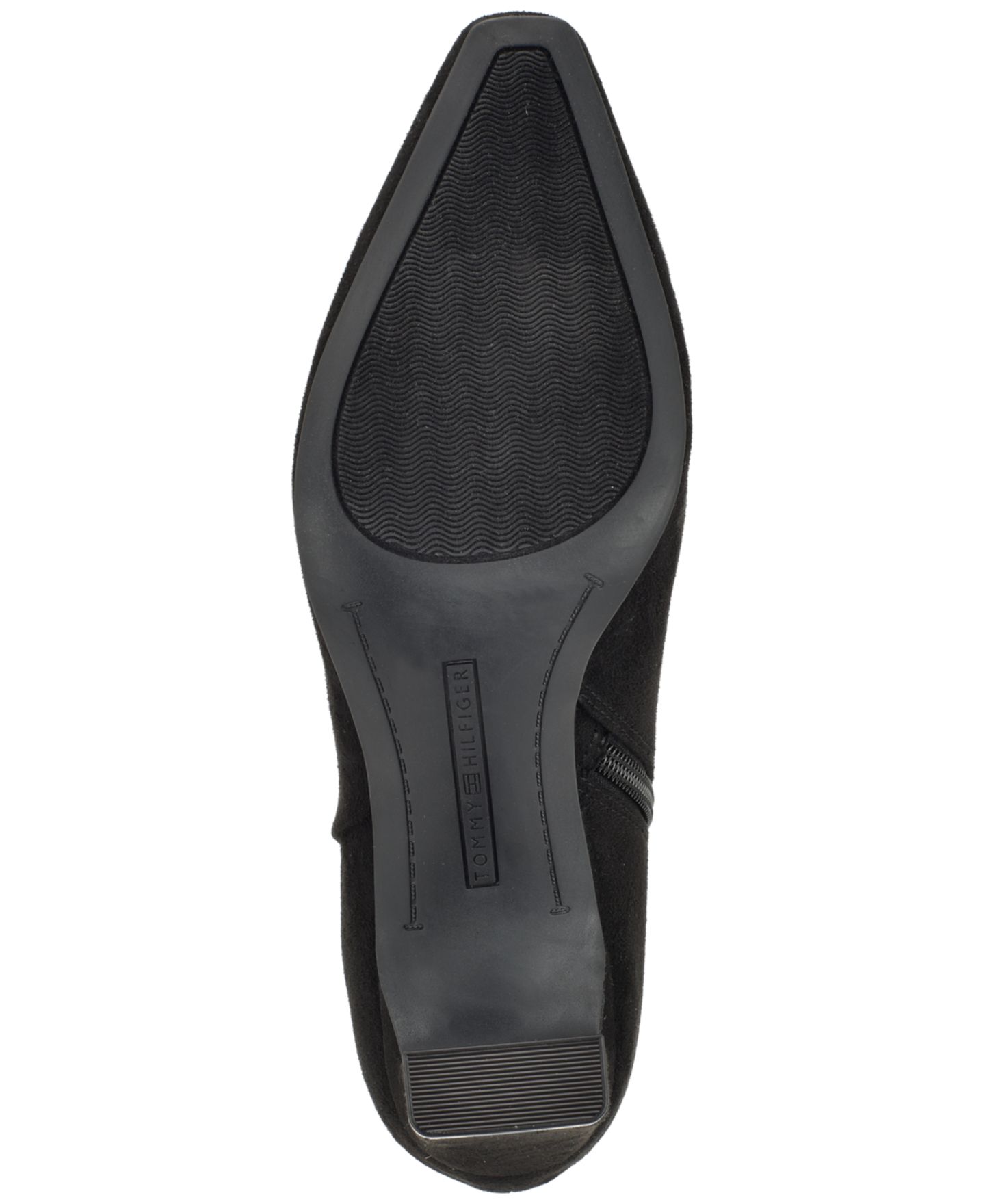 Женские ботинки Tommy Hilfiger Eddey Mid Height Block Heel Dress Booties, цвет: Чёрный — фото 5
