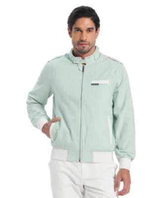 Men's Seersucker Iconic Racer Jacket