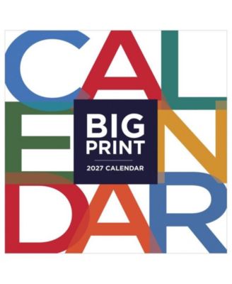 2027 Big Print Mini Calendar