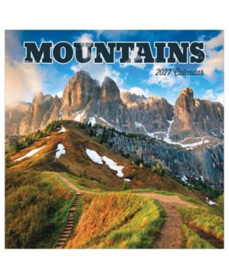 2027 Mountains Wall Calendar