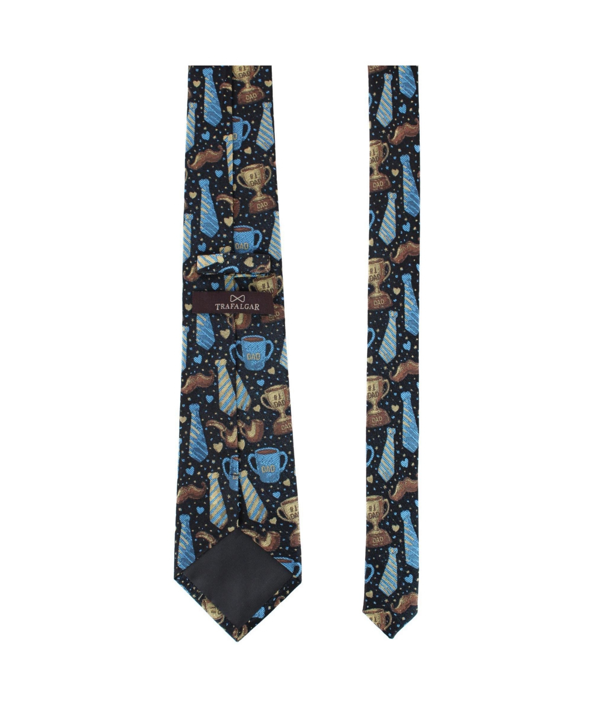 Trafalgar Men's Dad Appreciation Silk Novelty Necktie