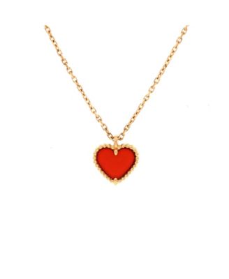 Sweet Alhambra Heart Pendant Necklace