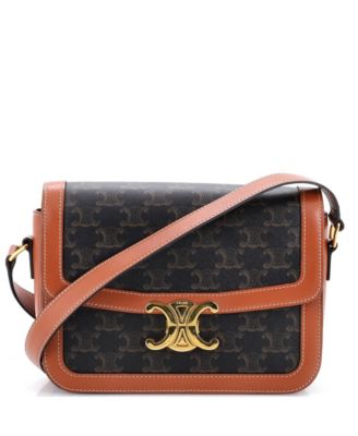 Medium Triomphe Shoulder Bag Triomphe Coated Canvas