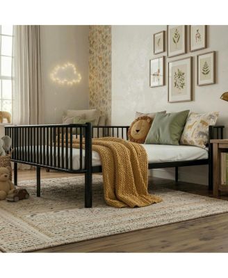 Metal Daybed with Sturdy Steel Slat Support