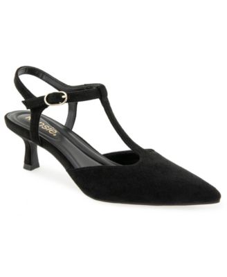 Women's Odessa Kitten Heel T-Strap Pump