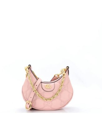 Mini Half Moon Hobo GG Matelasse Leather