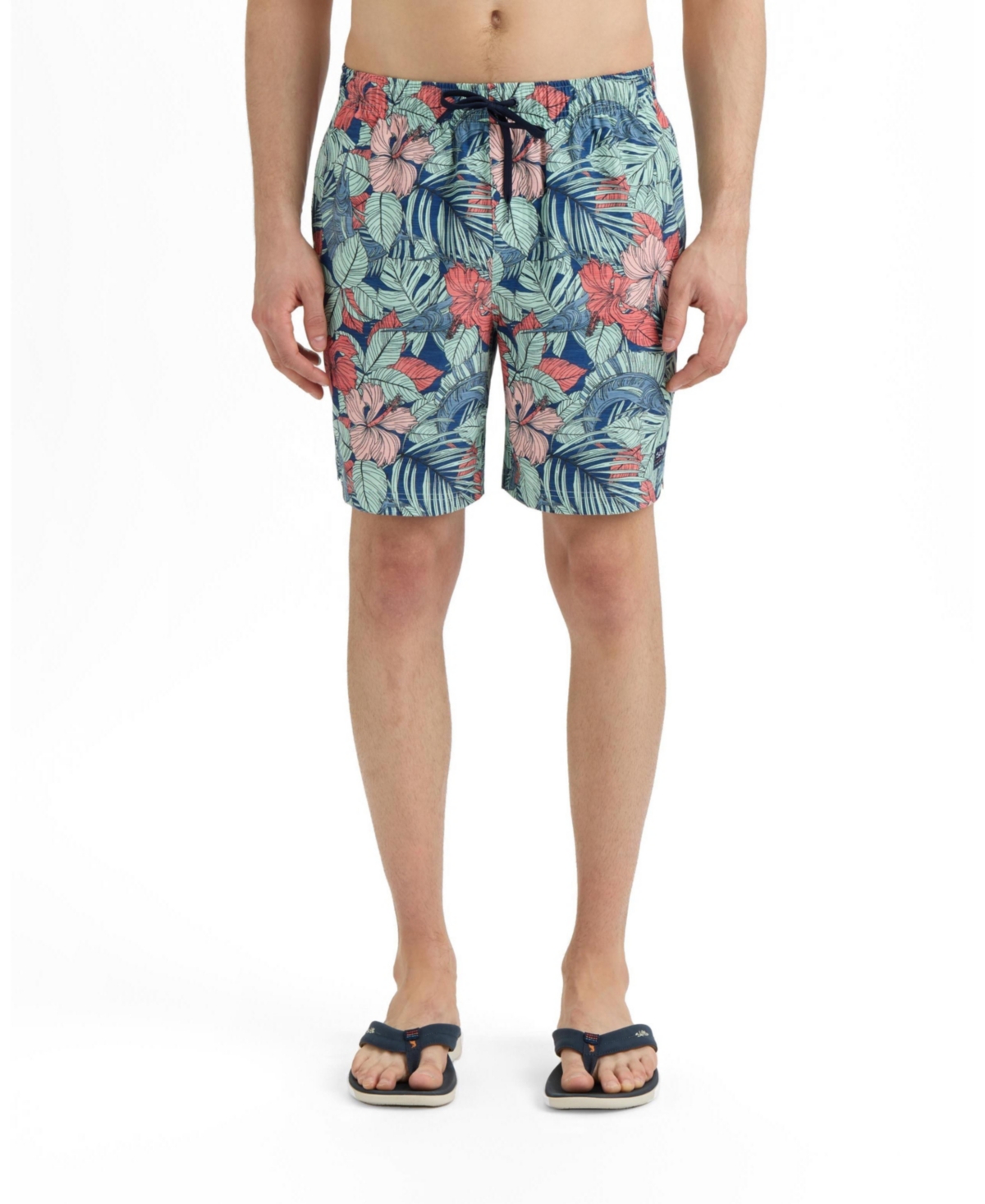 Salt Life Men's Sailfish Blossom Printed Volley Boardshorts