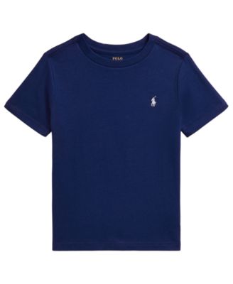 Boys' 2T-7 Cotton Jersey Crewneck T-Shirt