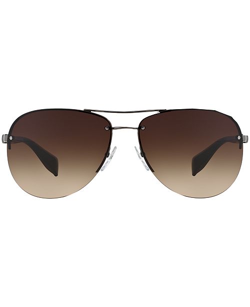 Prada Linea Rossa Sunglasses, PS 56MS 62 & Reviews - Sunglasses by ...