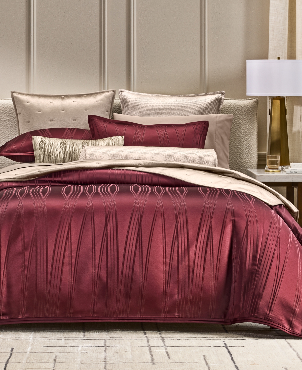 Hotel Collection Arcadia 3-Piece Comforter Set, Full/Queen, Macy's Exclusive