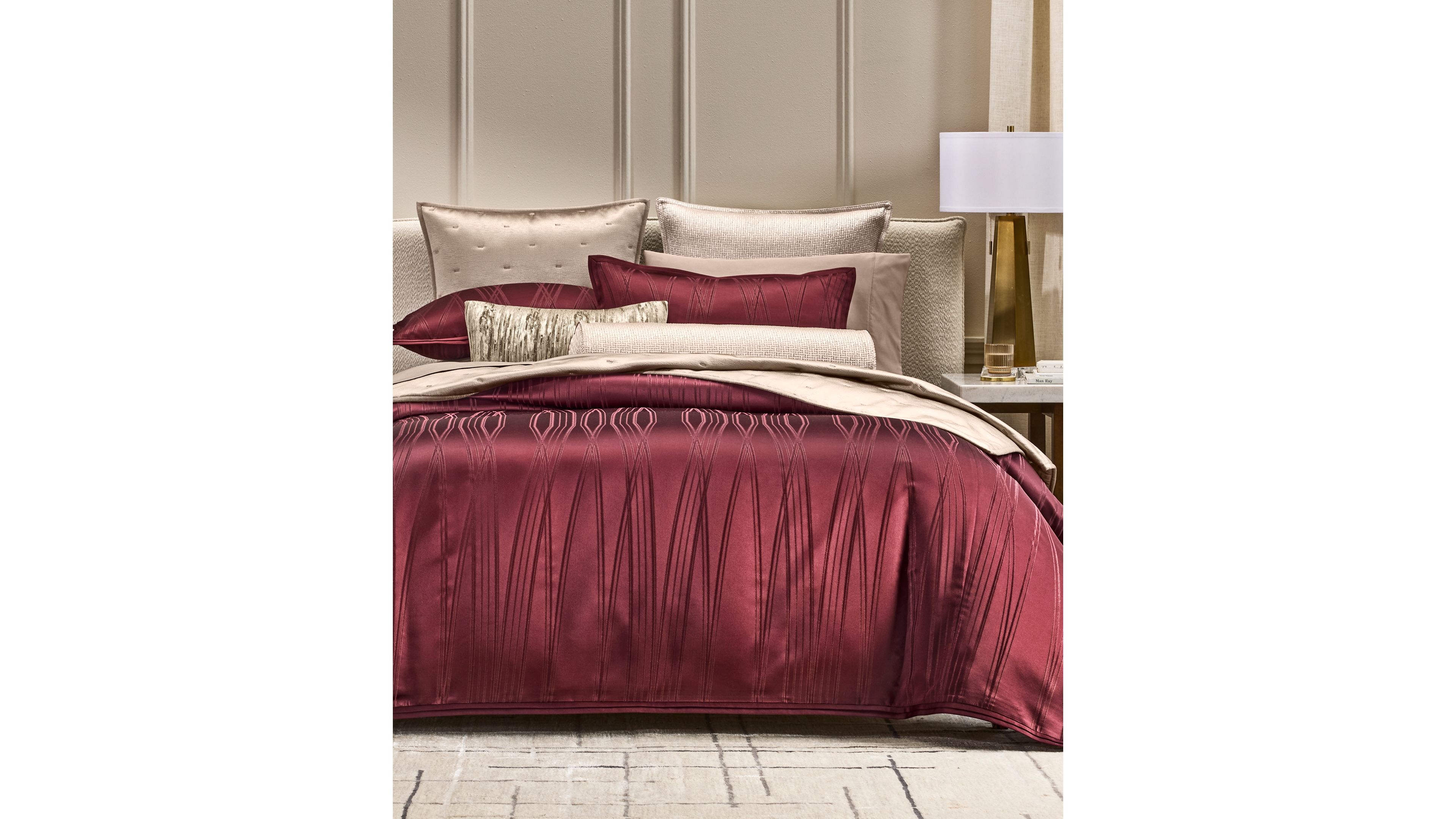 Hotel Collection Arcadia 3-Piece Comforter Set, Full/Queen, Macy's Exclusive
