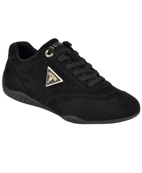 Женские кроссовки GUESS Gabena Logo Lace-Up Retro, цвет: Чёрный