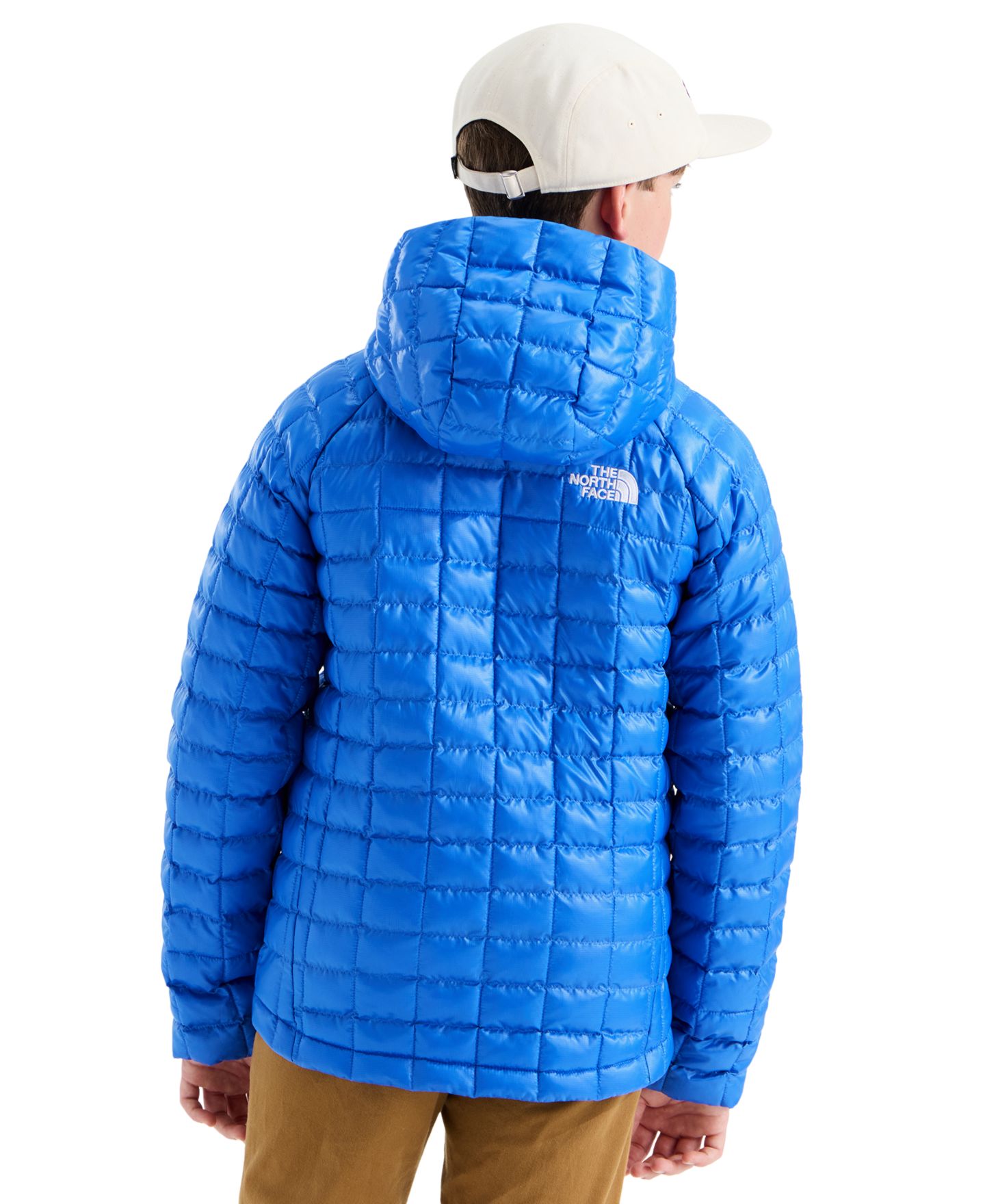 Детская куртка The North Face Long-Sleeve Thermoball Hooded, цвет: Синий — фото 6