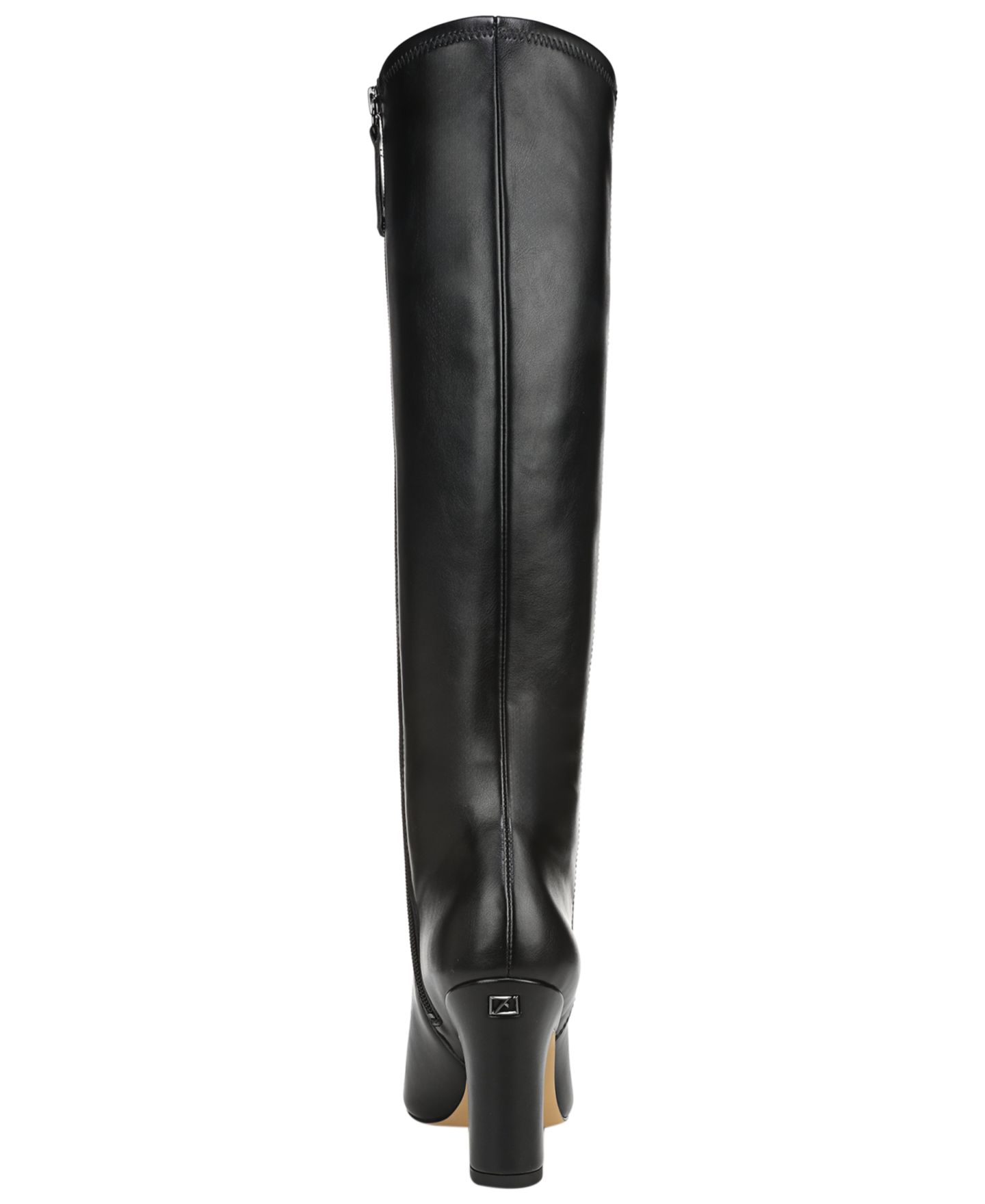 Женские ботинки Franco Sarto Flexa Joicy Round Toe Zip Tall, цвет: Чёрная искусственная кожа — фото 3