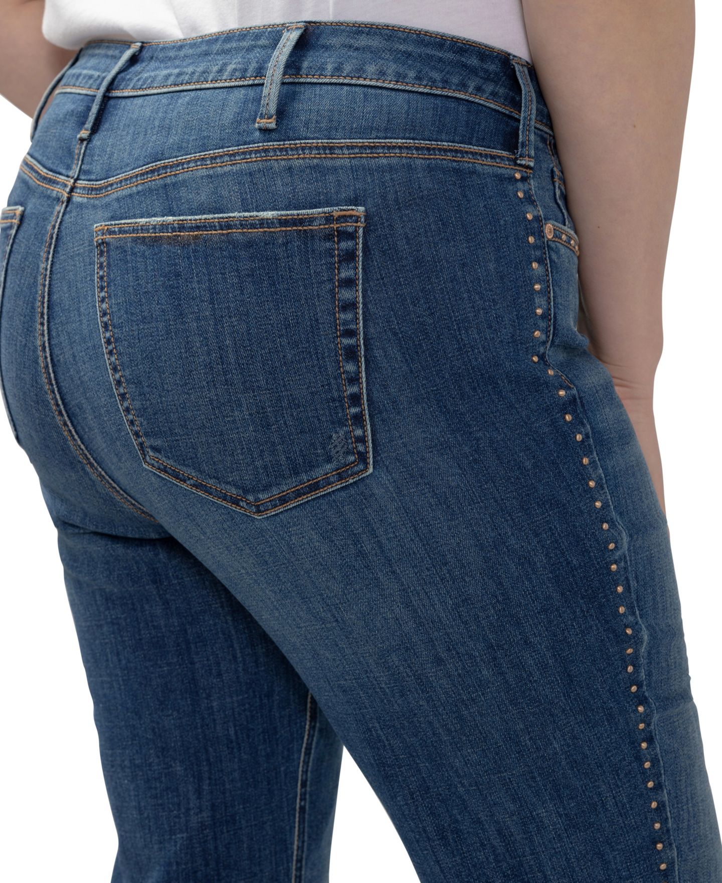 Женские джинсы Silver Jeans Co. Plus Size Suki Mid-Rise Curvy Bootcut, цвет: Serephina — фото 8