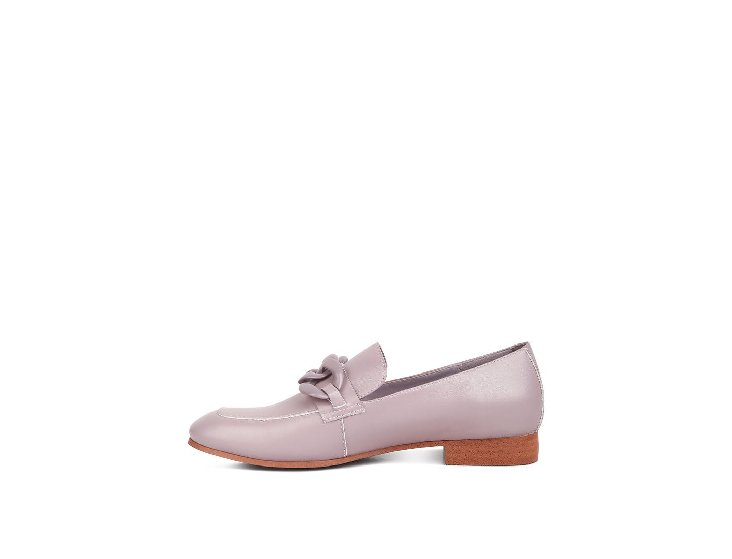 Женские туфли Rag & Co Merva Chunky Chain Leather, цвет: Фиолетовый — фото 33