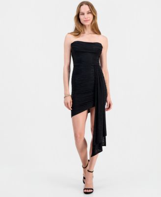 Women's Manhattan Rhinestone Strapless Mini Dress