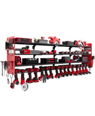 Power Tools Organizer Wall Mount Drill Holder Storage Rack