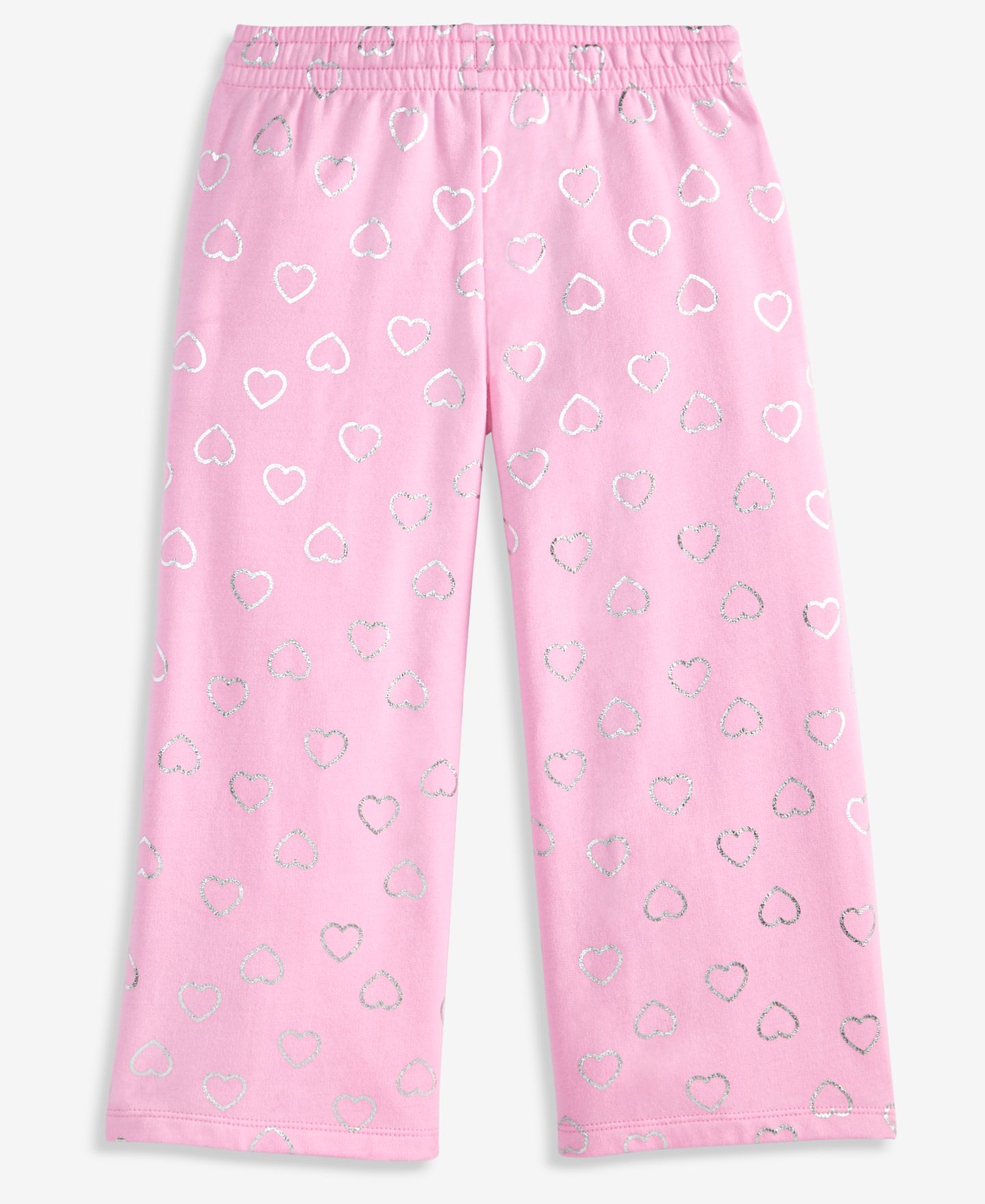 Брюки Epic Threads Metallic-Heart Sweatpants для девочек, цвет: Bonbon — фото 2