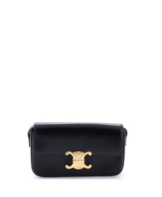 Triomphe East-West Shoulder Bag Smooth Calfskin