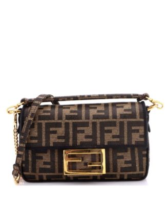Mini Baguette NM Bag Zucca Canvas