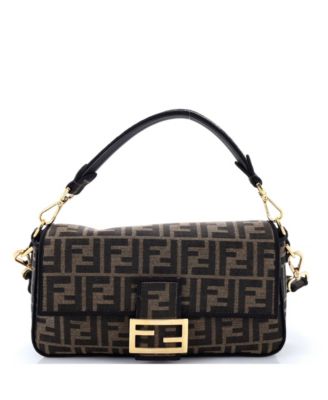 Medium Baguette NM Bag Zucca Canvas